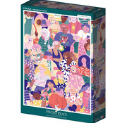 Pieces & Peace Pieces & Peace Crowd Puzzle 1000pcs