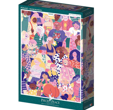 Pieces & Peace Pieces & Peace Crowd Puzzle 1000pcs