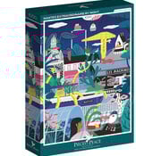 Pieces & Peace Pieces & Peace Nantes Extraordinary by Night Puzzle 1000pcs