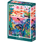Pieces & Peace Fonds Marins Colorés Puzzle 1000pcs