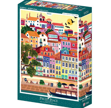 Pieces & Peace Pieces & Peace Porto - Portugal Puzzle 1000pcs