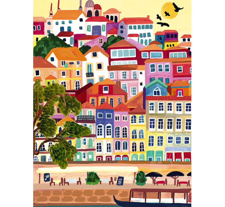 Pieces & Peace Porto - Portugal Puzzle 1000pcs