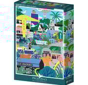 Pieces & Peace Pieces & Peace Nantes City Puzzle 1000pcs