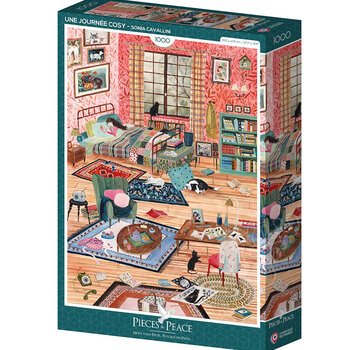 Pieces & Peace Pieces & Peace A Cozy Day (Une Journée Cosy) Puzzle 1000pcs