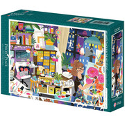 Pieces & Peace Pieces & Peace My Happy Place is in the Art Studio Puzzle 1000pcs