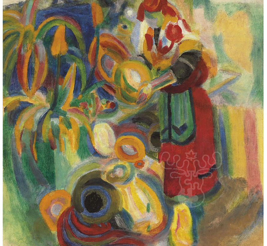 Grafika Tall Portuguese Woman, 1915 - Robert Delaunay Puzzle 1000pcs