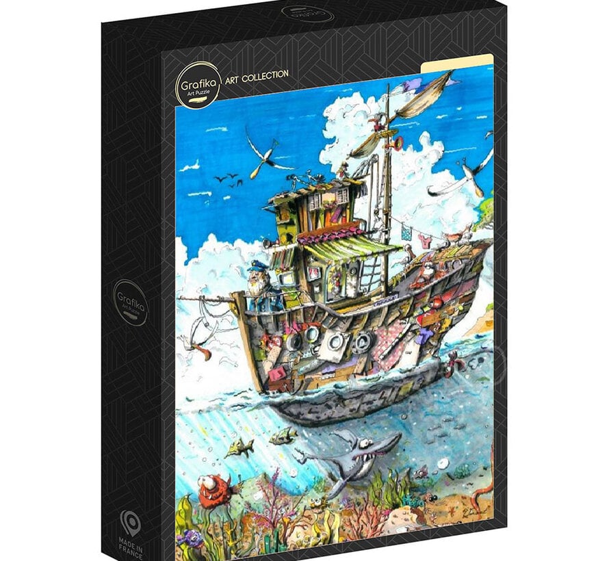 Grafika A l'Assaut des Flots (On The High Seas) Puzzle 1000pcs