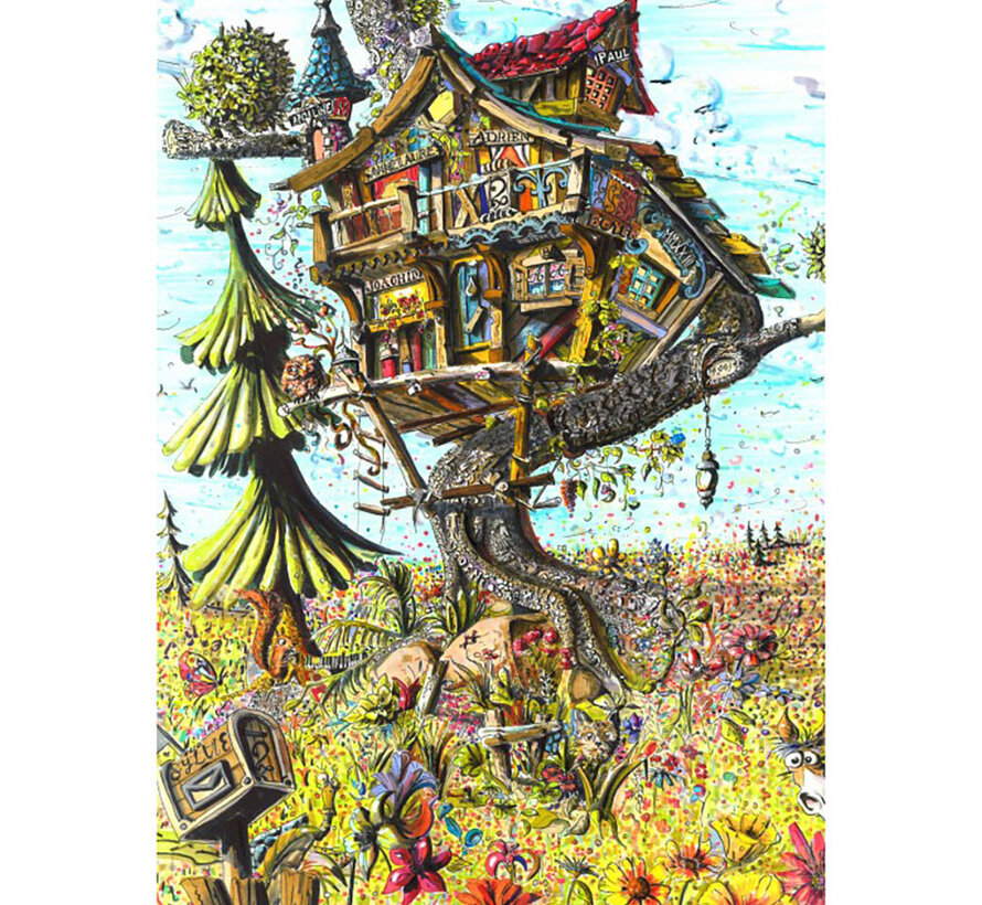 Grafika The Treehouse (La Cabane Perchée ) Puzzle 1000pcs