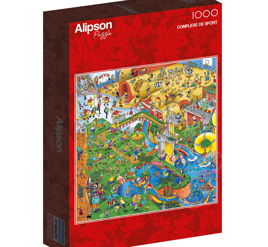 Alipson Steve Skelton - Sports Complex Puzzle 1000pcs