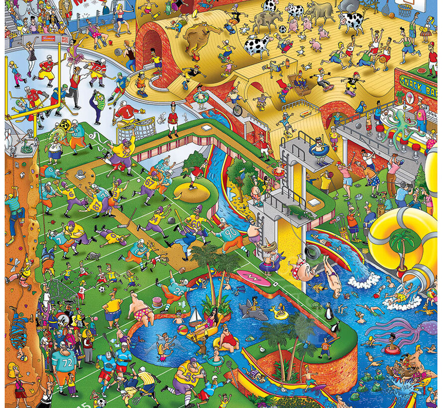 Alipson Steve Skelton - Sports Complex Puzzle 1000pcs