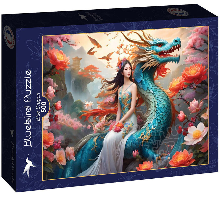 Bluebird Blue Dragon Puzzle 500pcs