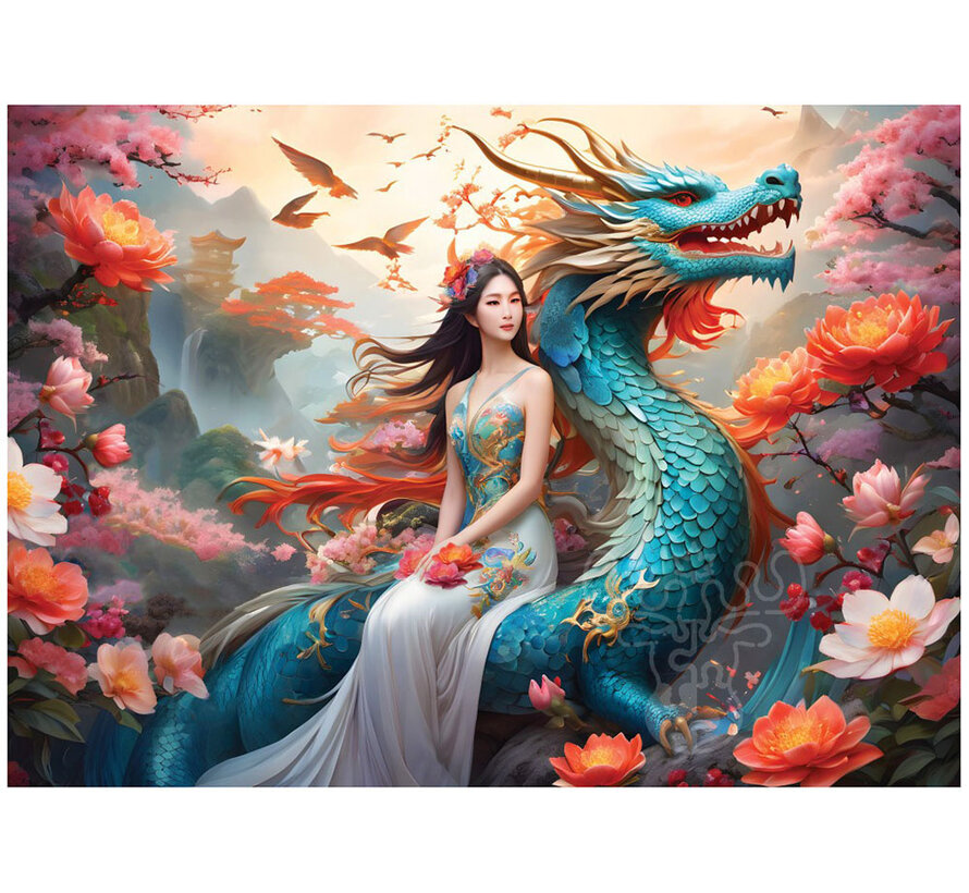 Bluebird Blue Dragon Puzzle 500pcs