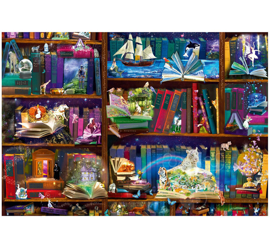 Bluebird Library Adventures in Reading Puzzle 1000pcs
