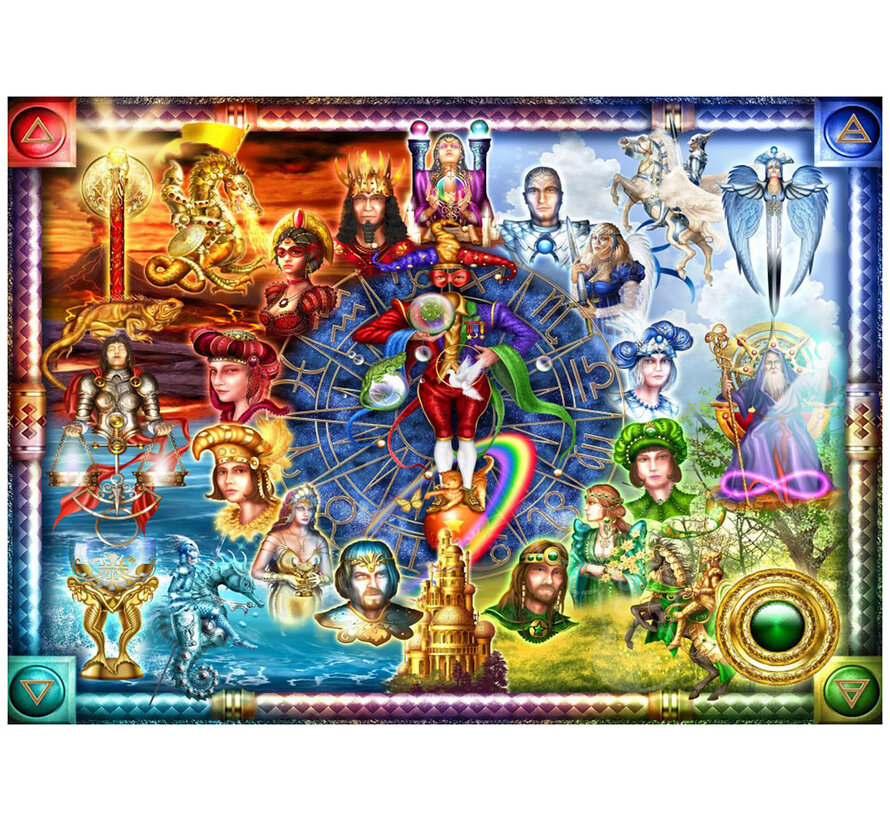 Bluebird Tarot of Dreams Puzzle 1500pcs