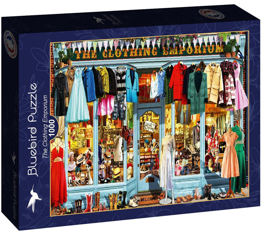 Bluebird The Clothing Emporium Puzzle 1000pcs