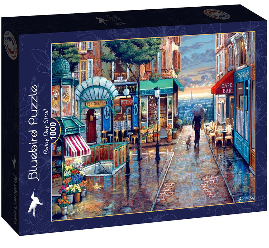 Bluebird Rainy Day Stroll Puzzle 1000pcs