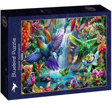 Bluebird Bluebird Tropical Hummingbirds Puzzle 1000pcs