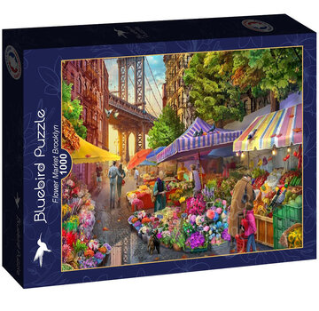 Bluebird Bluebird Flower Market Brooklyn Puzzle 1000pcs