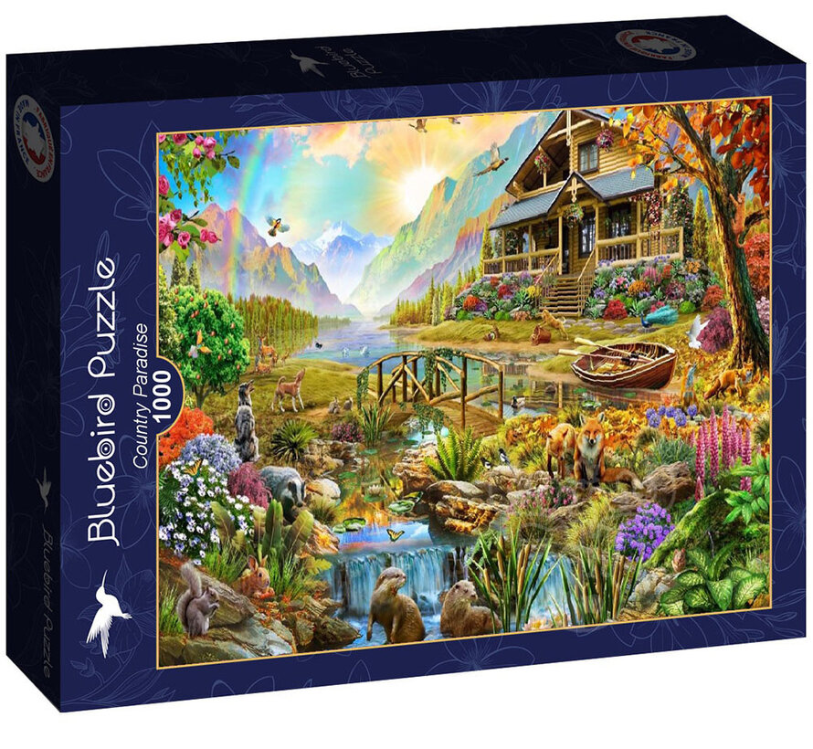 Bluebird Country Paradise Puzzle 1000pcs