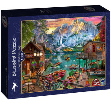 Bluebird Bluebird Lago Di Braies, Italy Puzzle 1000pcs