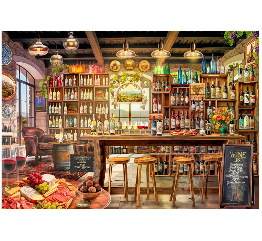 Bluebird The Wine Tasting Room Puzzle 1000pcs