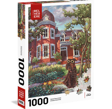 Pierre Belvedere FINAL SALE Pierre Belvedere Elegant Residence, Elegant Dog Puzzle 1000pcs