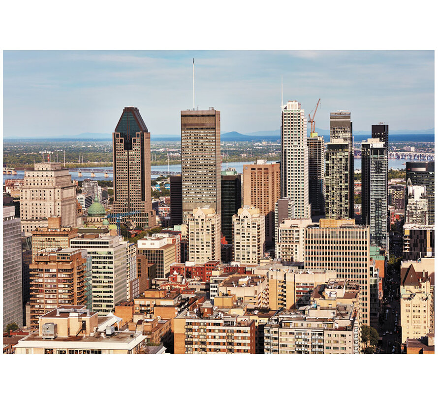 FINAL SALE Pierre Belvedere Downtown Montreal Puzzle 1000pcs