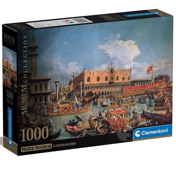Clementoni Clementoni Museum: Canaletto - The Return of The Bucentaur at The Pier On Ascension Day Puzzle 1000pcs