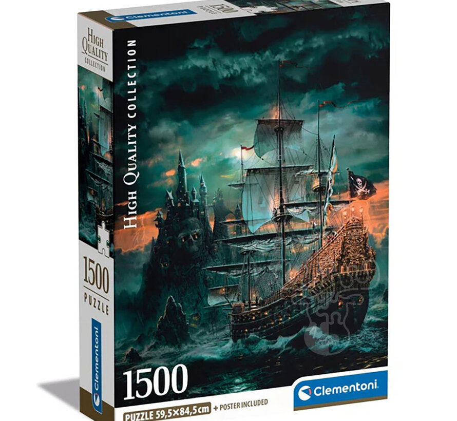 Clementoni The Pirate Ship Puzzle 1500pcs