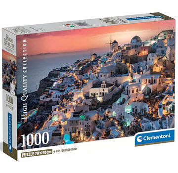 Clementoni Clementoni Shades of Santorini Puzzle 1000pcs