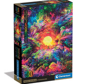 Clementoni Clementoni Colorboom: Psychedelic Jungle Sunrise Puzzle 500pcs