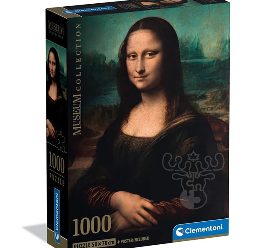 Clementoni Museum: Da Vinci - Mona Lisa Puzzle 1000pcs