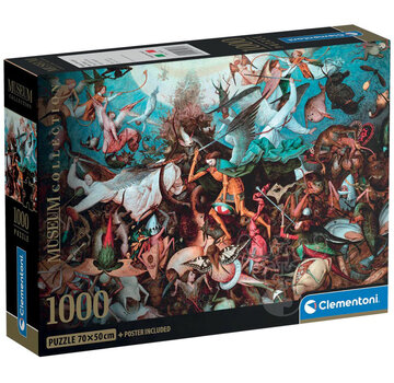 Clementoni Clementoni Museum: Bruegel - The Fall of the Rebel Angels Puzzle 1000pcs
