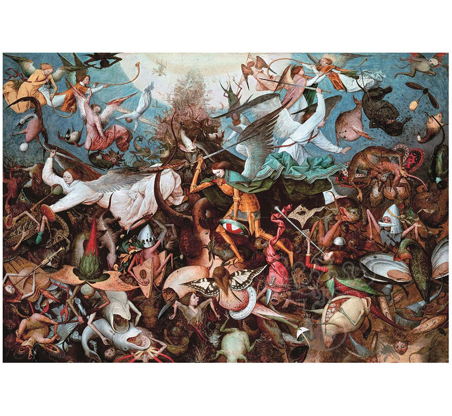 Clementoni Museum: Bruegel - The Fall of the Rebel Angels Puzzle 1000pcs