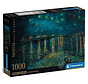 Clementoni Museum: Van Gogh - Starry Night on the Rhone Puzzle 1000pcs
