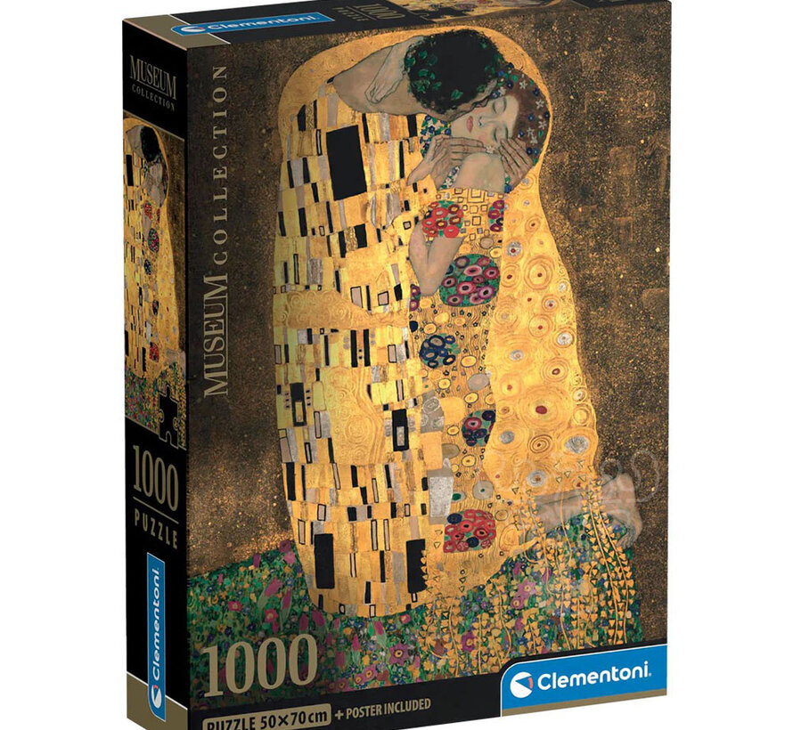 Clementoni Museum: Klimt - The Kiss Puzzle 1000pcs