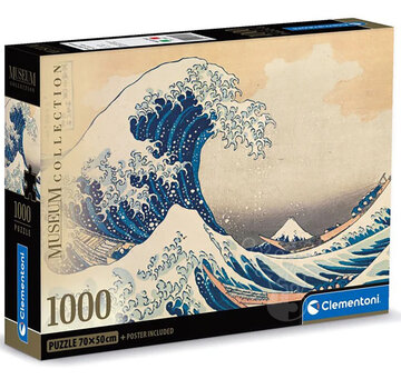 Clementoni Clementoni Museum: Hokusai - The Great Wave Puzzle 1000pcs