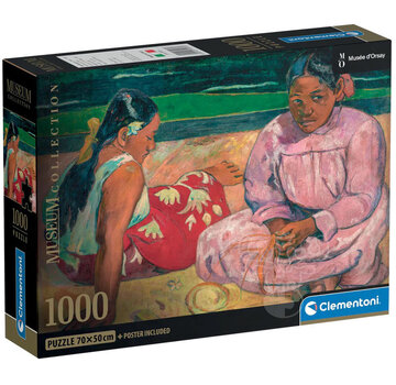 Clementoni Clementoni Museum: Gauguin - Women of Tahiti Puzzle 1000pcs