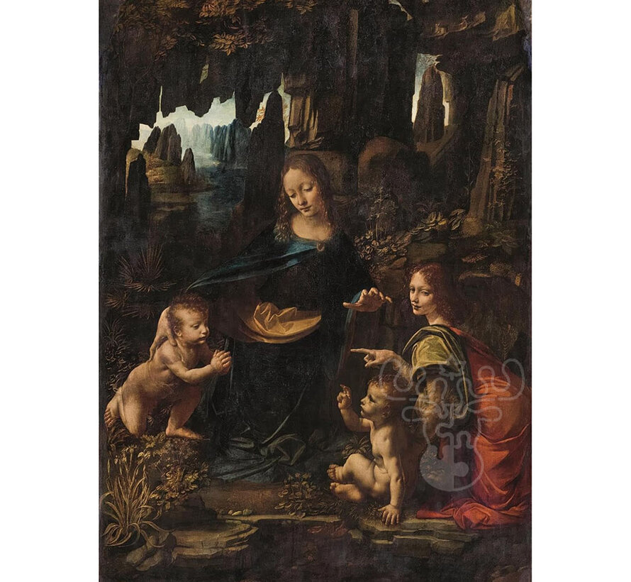 Clementoni Museum: Da Vinci - The Virgin of the Rocks Puzzle 1000pcs