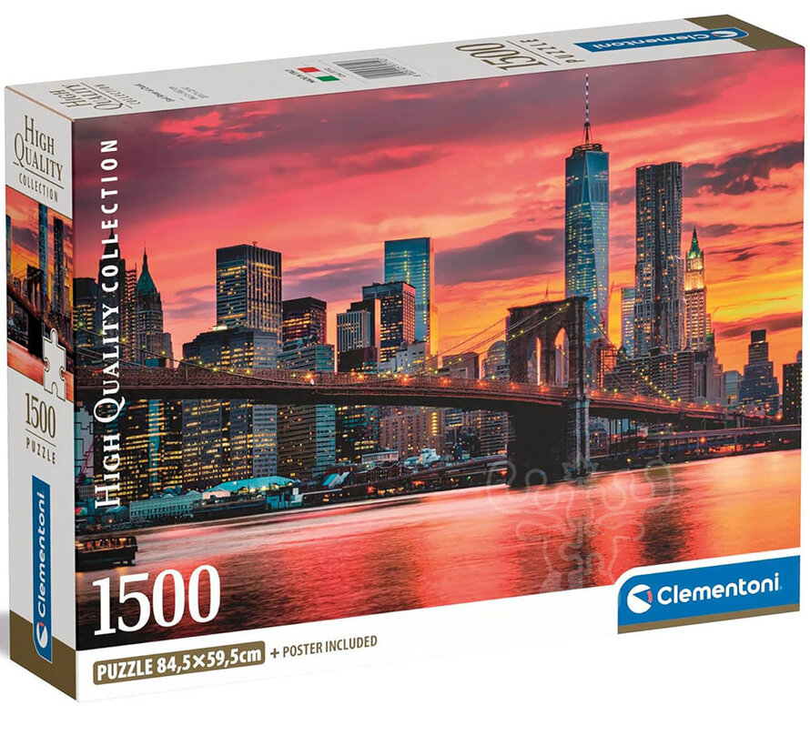 Clementoni East River at Dusk Puzzle 1500pcs