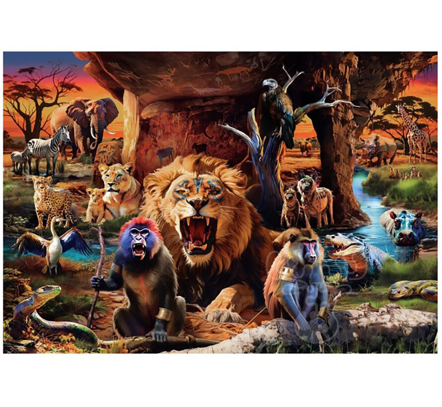Clementoni The Tribal Society Puzzle 1500pcs