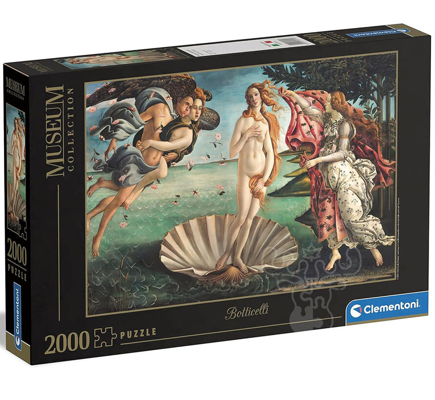 Clementoni Museum: Botticelli - The Birth of Venus, 1485 Puzzle 2000pcs