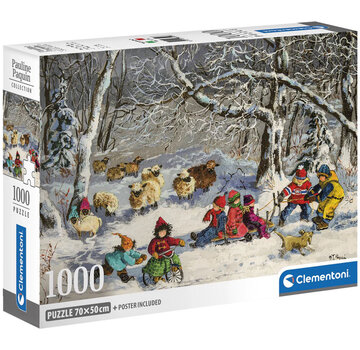 Clementoni Clementoni Our Friends the Sheep Puzzle 1000pcs