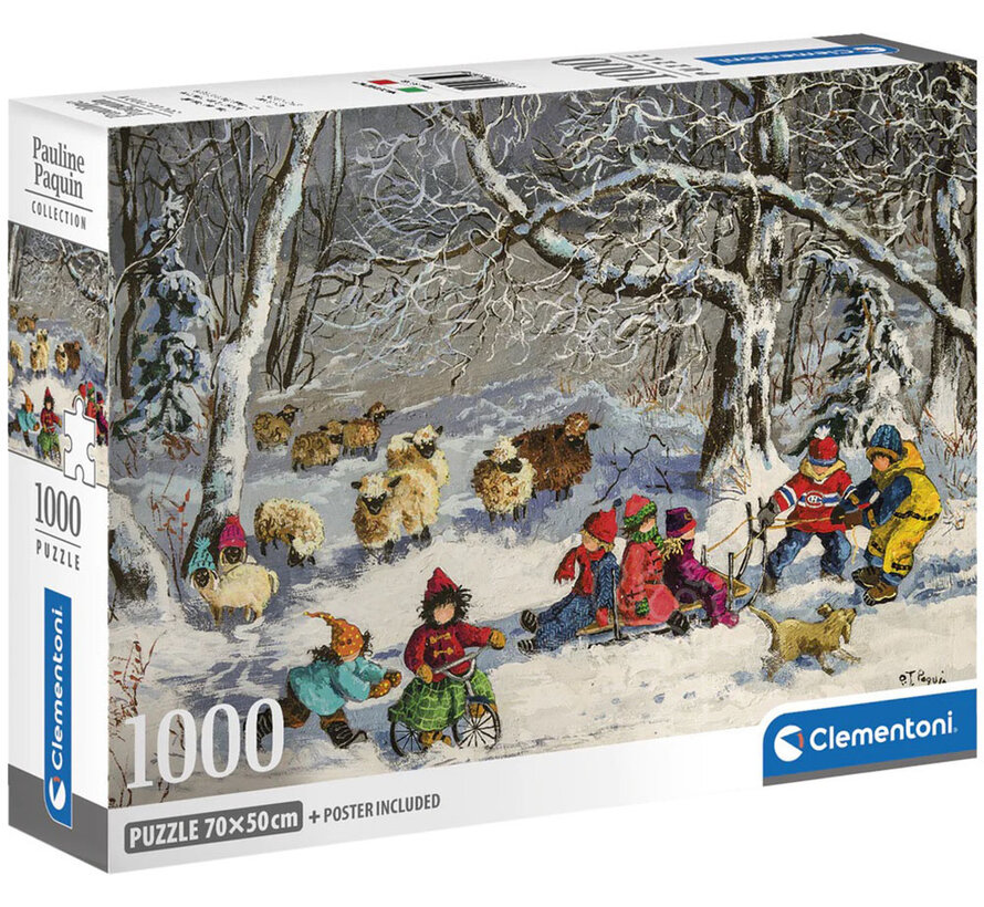 Clementoni Our Friends the Sheep Puzzle 1000pcs