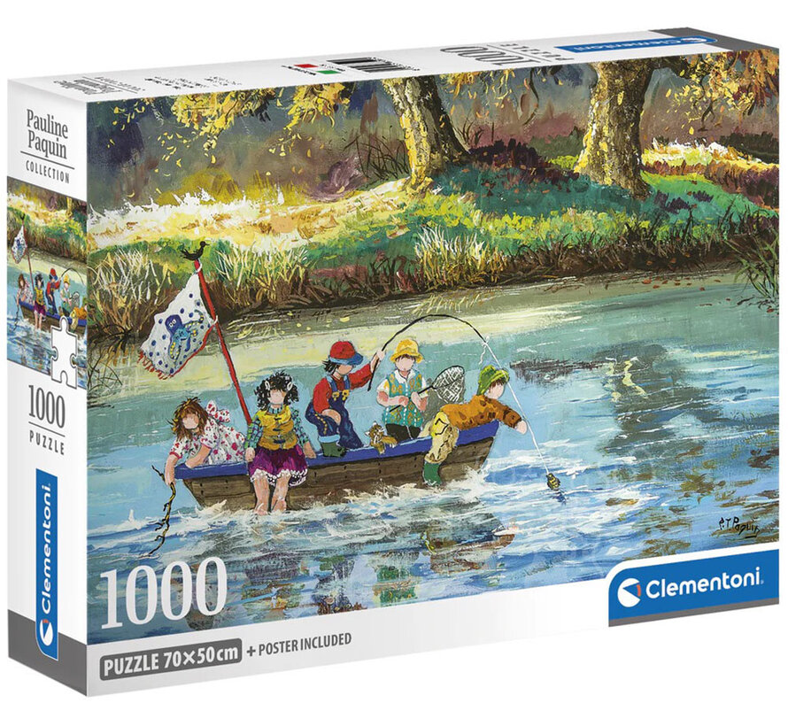 Clementoni Fishing Story Puzzle 1000pcs