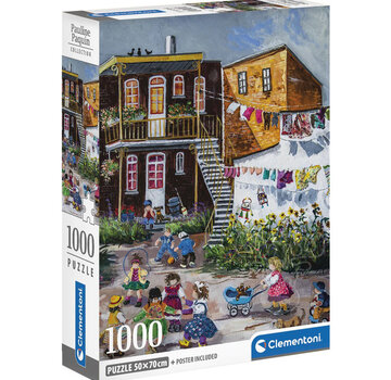 Clementoni Clementoni The Neighborhood Party Puzzle 1000pcs