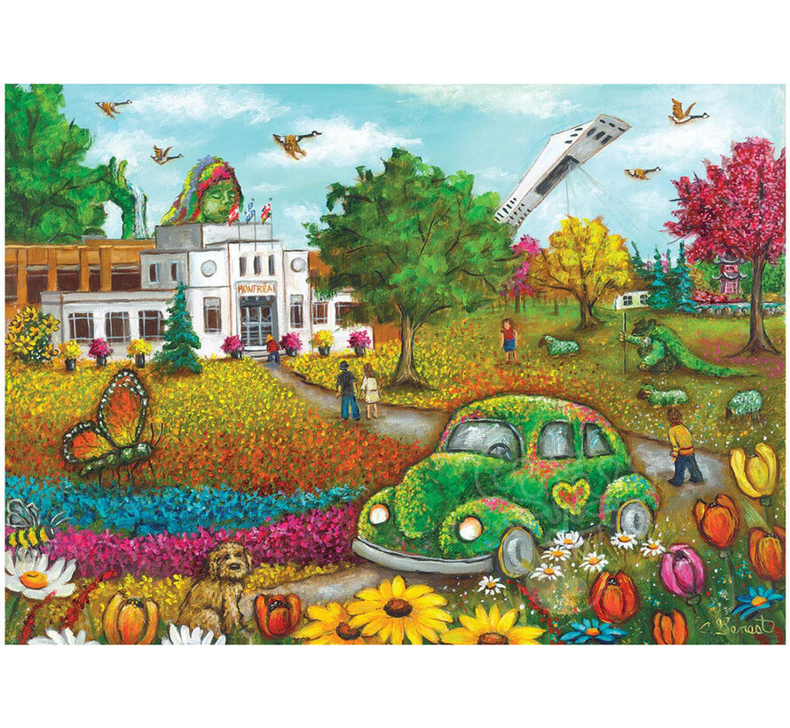 Clementoni The Botanical Garden Puzzle 1000pcs