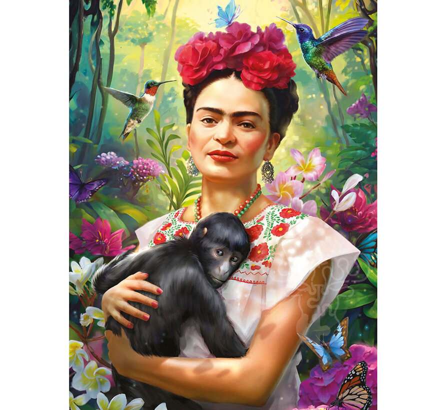Educa The Garden Of Life, Frida Kahlo Puzzle 1000pcs