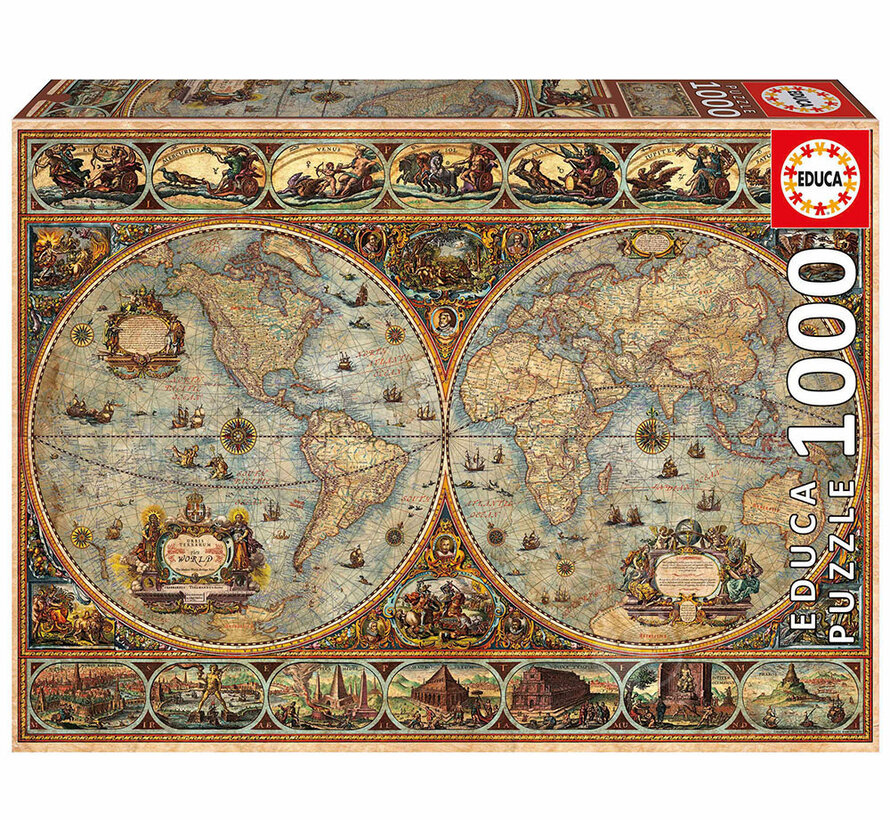 Educa Orbis Terrarum Puzzle 1000pcs
