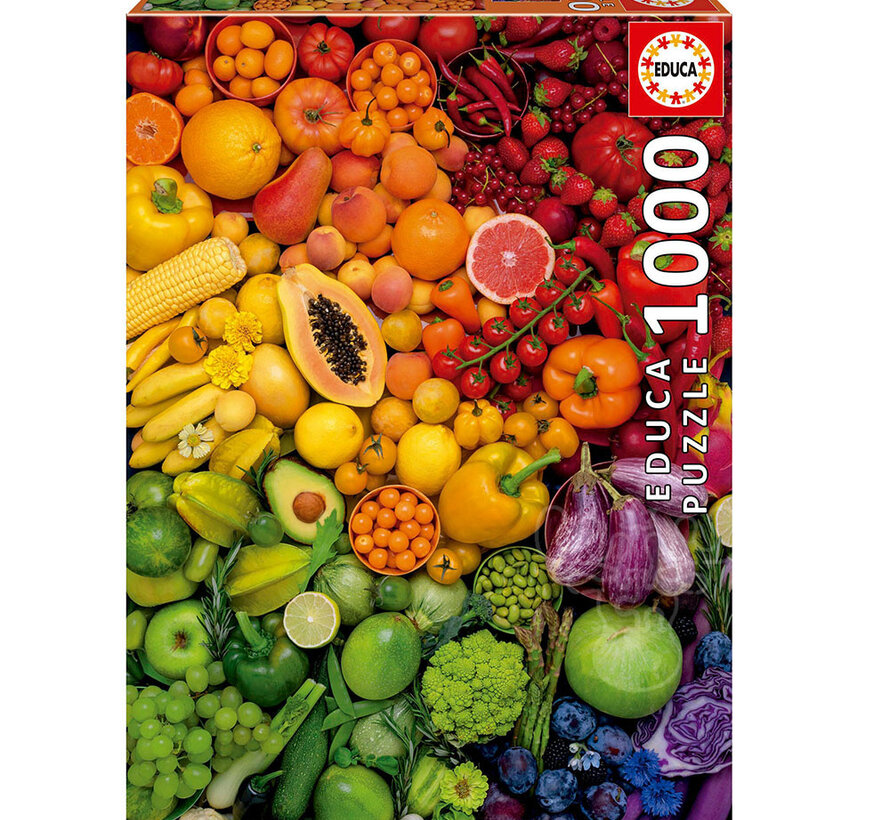 Educa Colorful Vitamines Puzzle 1000pcs